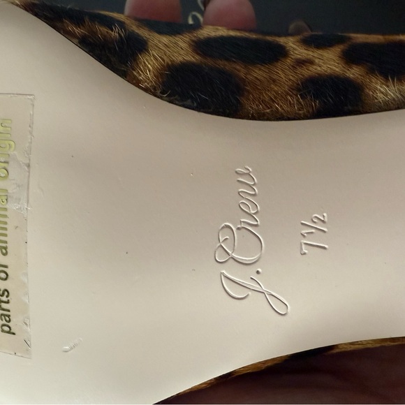 J. Crew Leopard Print Heels - Picture 6 of 11